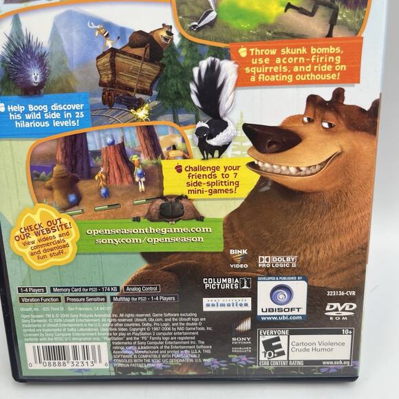 Open Season (PlayStation 2, PS2, 2006) Complete CIB with Manual - Picture 5 of 6